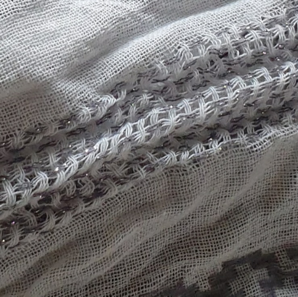 Infinity Loop Scarf or Shawl in Cotton - Picture 6 of 10